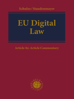cover image of EU Digital Law